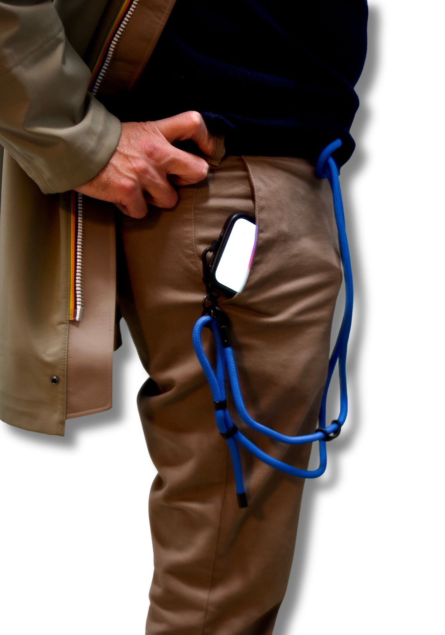 LUCKY - Cordoncino Universale per tutti gli Smartphone Gancio compreso - ALEMAVA