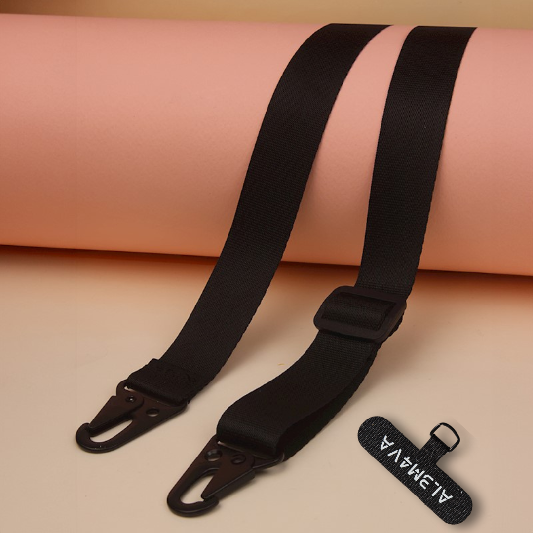 BASIC - Tracolla in corda Universale per tutti gli Smartphone Gancio compreso - ALEMAVA