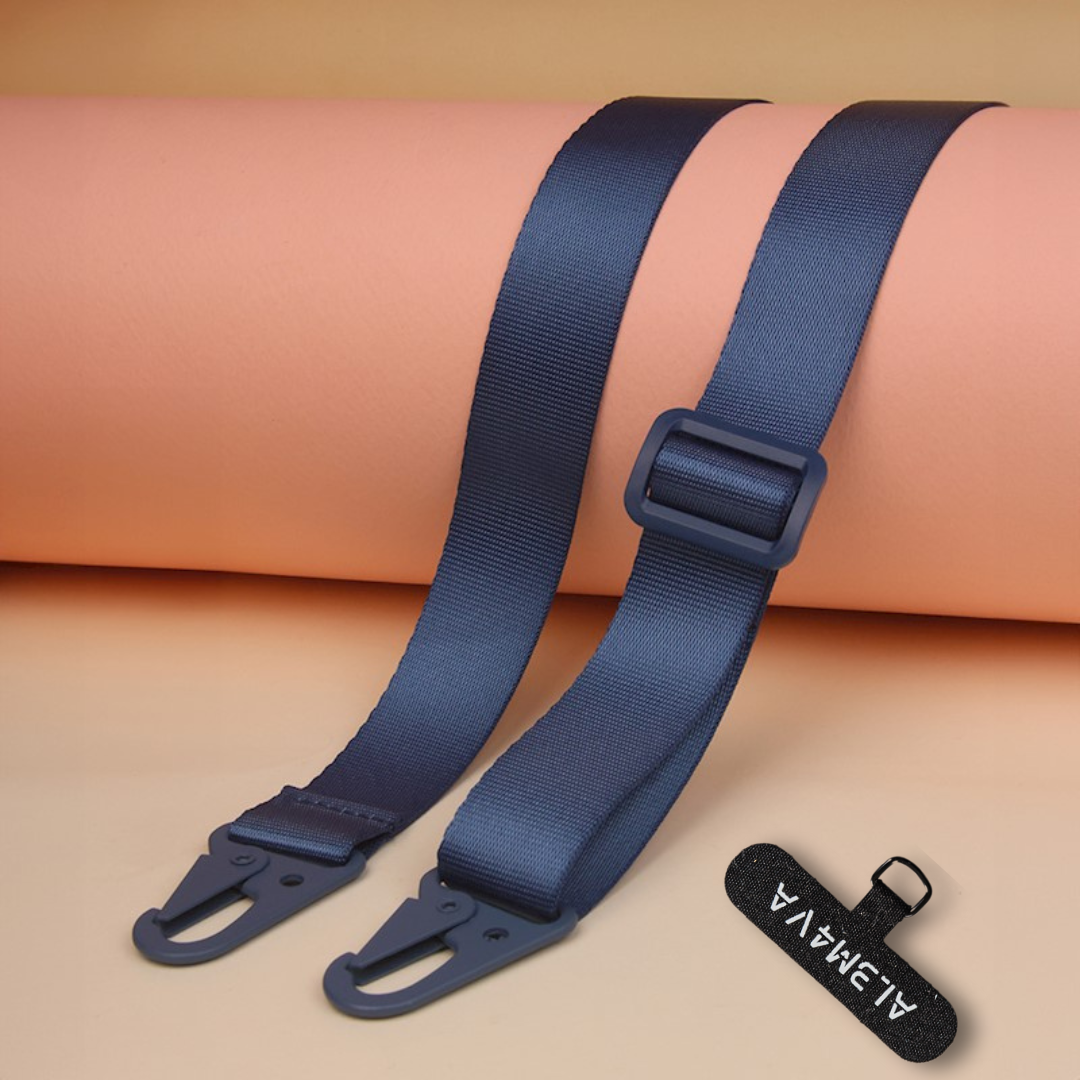 BASIC - Tracolla in corda Universale per tutti gli Smartphone Gancio compreso - ALEMAVA