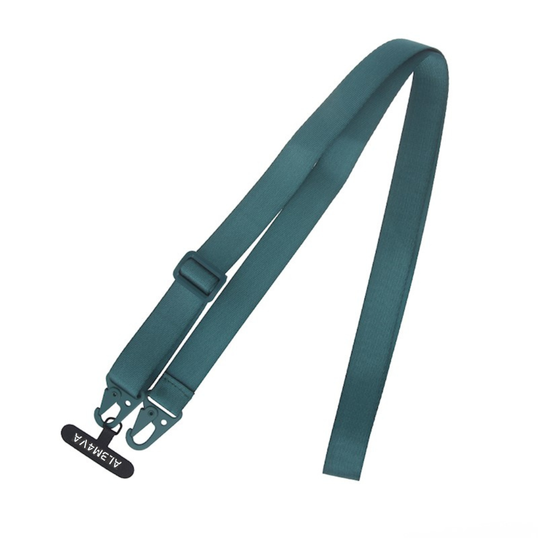 BASIC - Tracolla in corda Universale per tutti gli Smartphone Gancio compreso - ALEMAVA