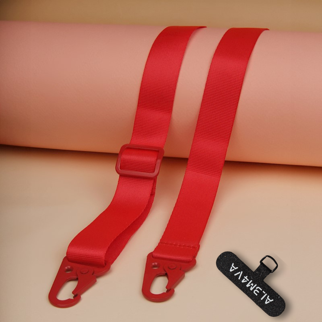 BASIC - Tracolla in corda Universale per tutti gli Smartphone Gancio compreso - ALEMAVA