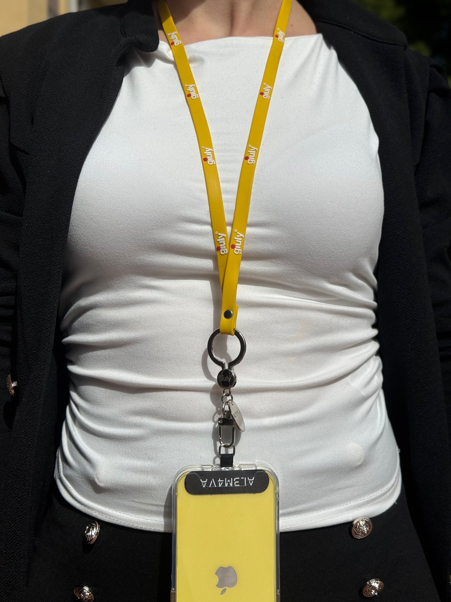 Mobile Phone Charms GIULY - Laccetto Universale per tutti gli Smartphone Gancio compreso