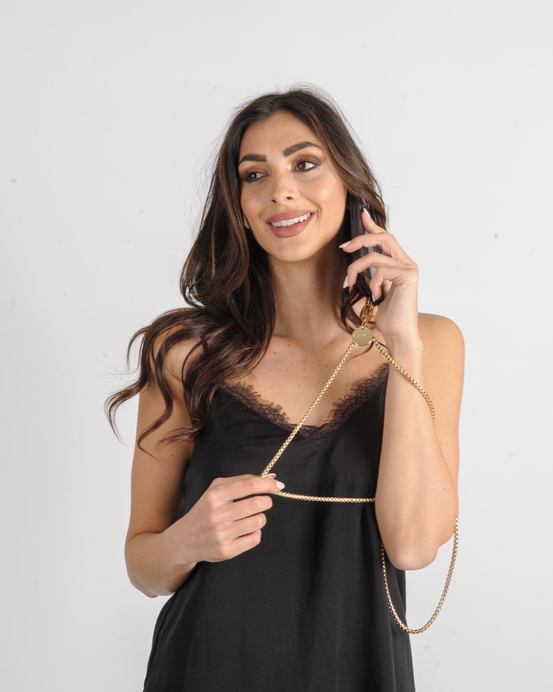 DONA - Collana Universale per tutti gli Smartphone Gancio compreso - ALEMAVA