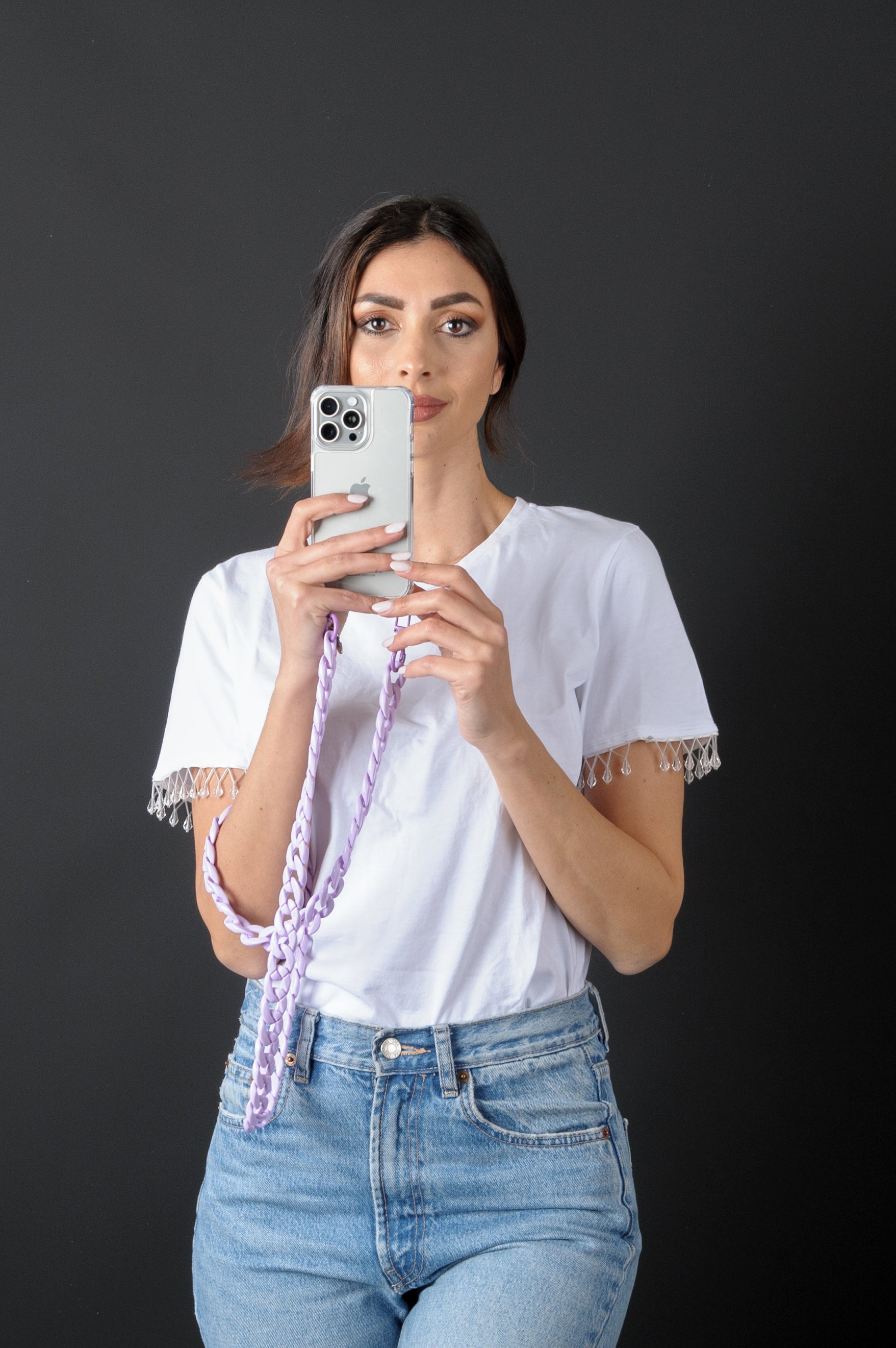 GISA - Collana Universale per tutti gli Smartphone Gancio compreso - ALEMAVA