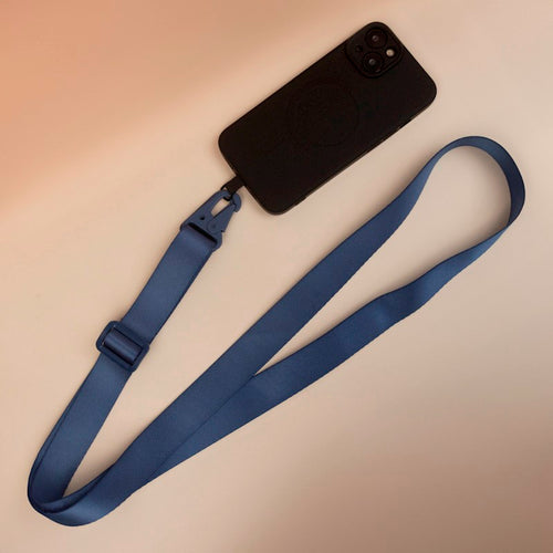 BASIC - Tracolla in corda Universale per tutti gli Smartphone Gancio compreso - ALEMAVA