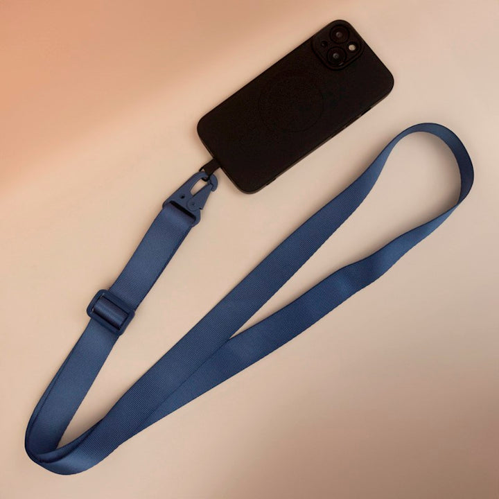 BASIC - Tracolla in corda Universale per tutti gli Smartphone Gancio compreso - ALEMAVA