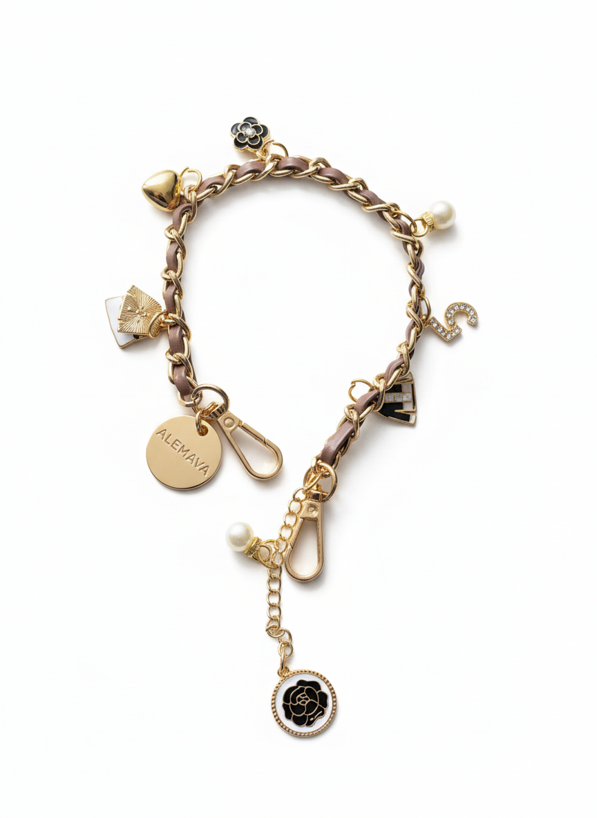 Mobile Phone Charms ELEN FUSION - Bracciale Universale per tutti gli Smartphone Gancio compreso