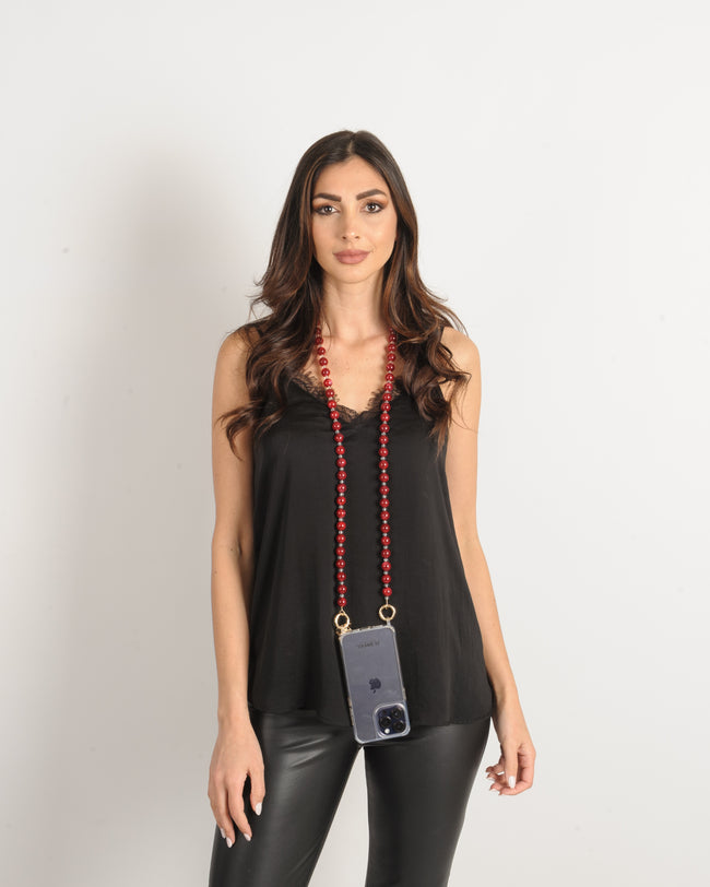 Mobile Phone Charms CHARLESTONE - Collana Universale per tutti gli Smartphone Gancio compreso